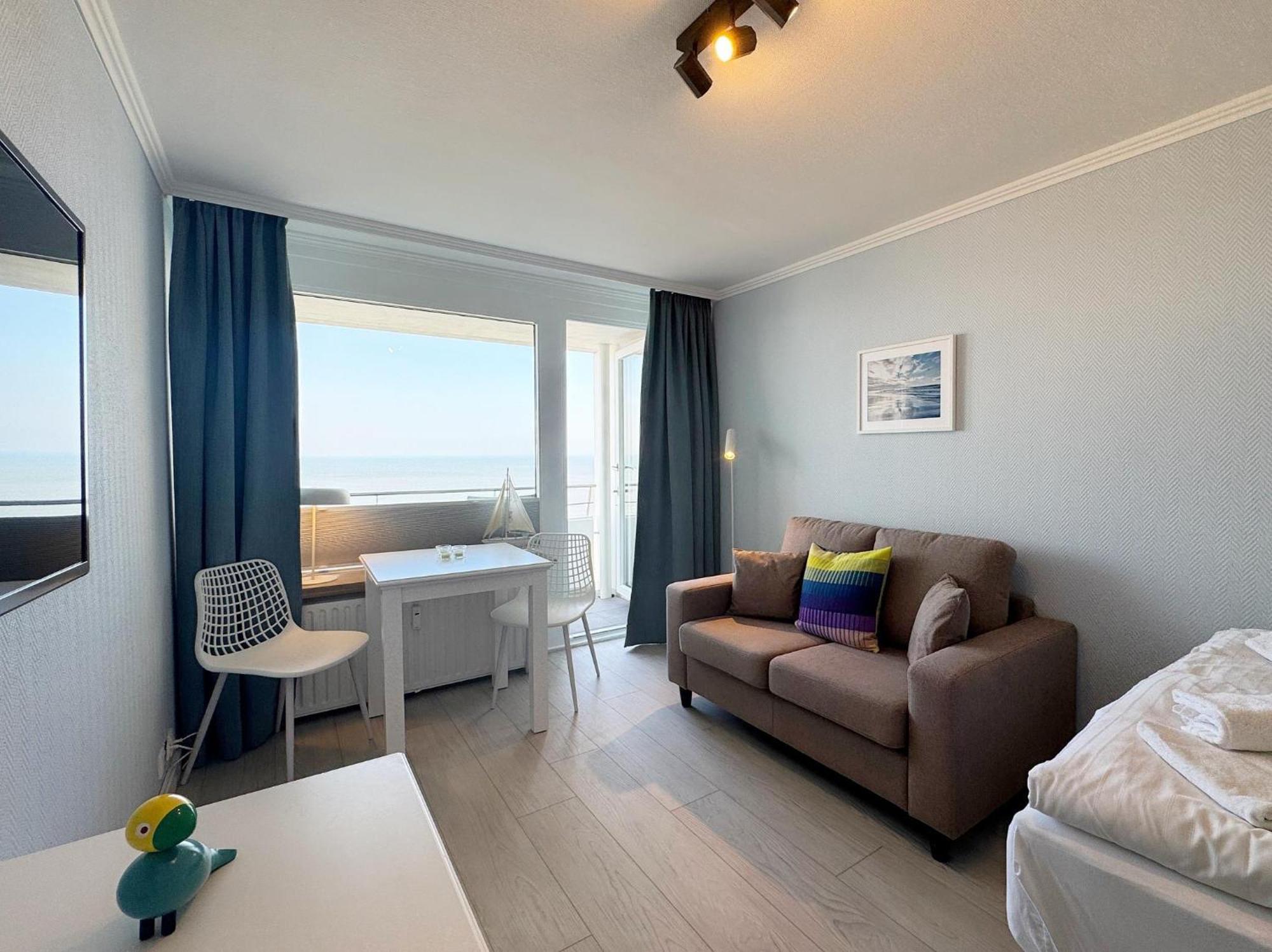 Haus Am Meer App104 Mit Meerblick Und Balkon 韦斯特兰 外观 照片